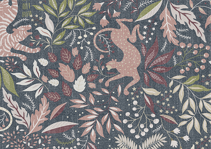 Pierre, Midnight - Made to Measure Curtains - Image 8